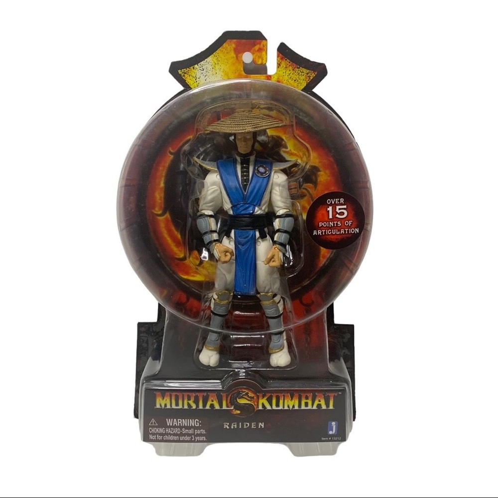 Mortal Kombat MK9 Raiden 6-inch Action Figure by Jazware New in Box!!